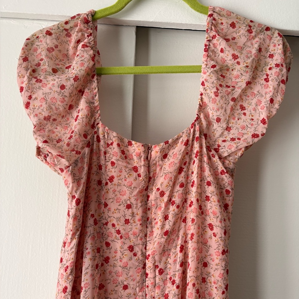 Urban Outfitters Pink Floral Maxi Dress - Picture 3 of 8